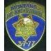 MONTANA HIGHWAY PATROL MINI PATCH PIN